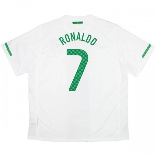 Fotbalový Dres Portugalsko Ronaldo 7 2010 Venkovní Dresy Retro Fotbalový Dres Portugalsko Ronaldo 7 2010 Venkovní Dresy Retro