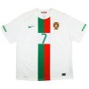 Fotbalový Dres Portugalsko Ronaldo 7 2010 Venkovní Dresy Retro