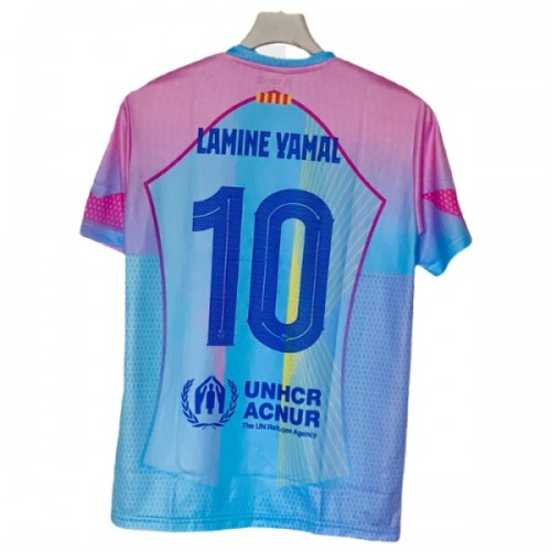 Fotbalový Dres Barcelona Lamine Yamal 10 Speciální 2025-26 Modrá Fotbalový Dres Barcelona Lamine Yamal 10 Speciální 2025-26 Modrá