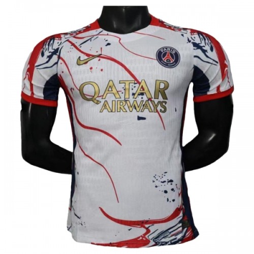 Fotbalový Dres Paris Saint-Germain Speciální 2025-26 Bílá Fotbalový Dres Paris Saint-Germain Speciální 2025-26 Bílá