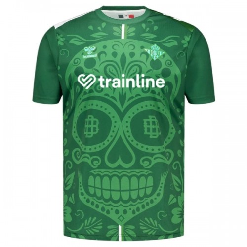 Fotbalový Dres Real Betis x Dia de Muertos Pre-Match 2025-26 Fotbalový Dres Real Betis x Dia de Muertos Pre-Match 2025-26