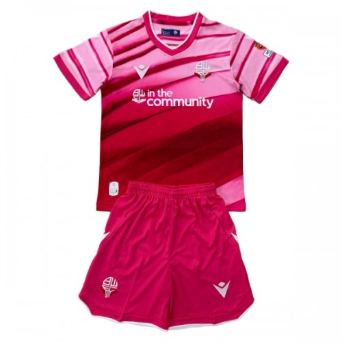 Dětský Fotbalový Dres Bolton Wanderers Alternativní Dresy 2025-26 Dětský Fotbalový Dres Bolton Wanderers Alternativní Dresy 2025-26