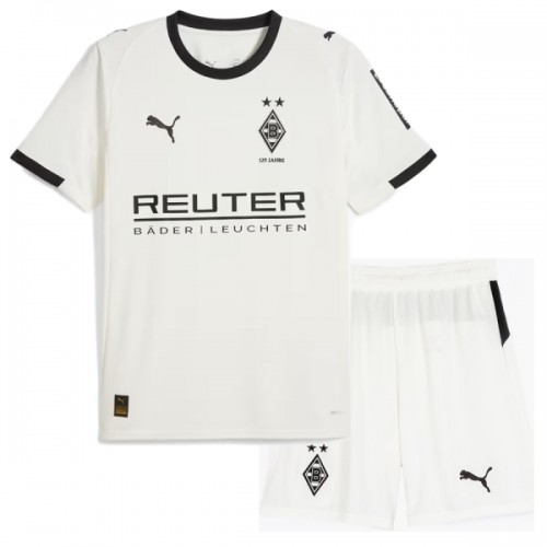 Dětský Fotbalový Dres Borussia Monchengladbach Domácí Dresy 2025-26 Dětský Fotbalový Dres Borussia Monchengladbach Domácí Dresy 2025-26