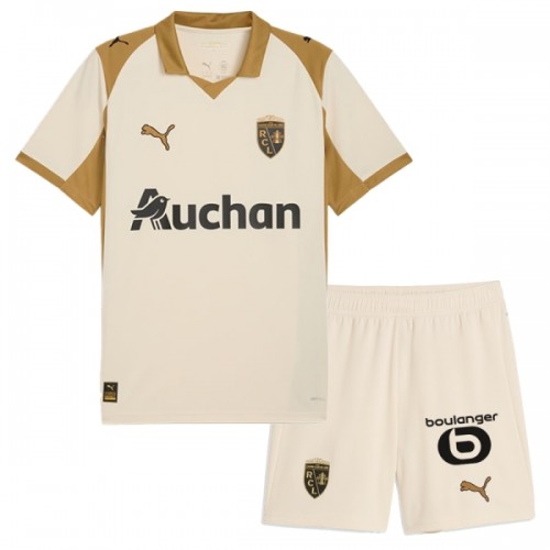 Dětský Fotbalový Dres RC Lens Alternativní Dresy 2025-26 Dětský Fotbalový Dres RC Lens Alternativní Dresy 2025-26