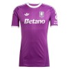 Fotbalový Dres Aston Villa Brankářské 2025-26 Fialová