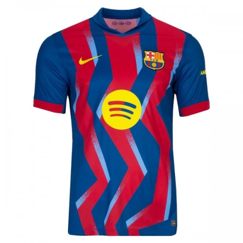 Fotbalový Dres FC Barcelona Čtvrtý Dresy 2025-26 Fotbalový Dres FC Barcelona Čtvrtý Dresy 2025-26