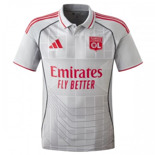 Fotbalový Dres Olympique Lyon Alternativní Dresy 2025-26 Fotbalový Dres Olympique Lyon Alternativní Dresy 2025-26