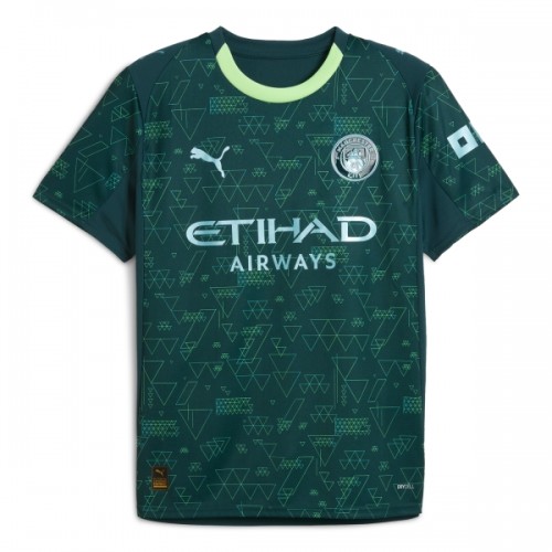 Fotbalový Dres Manchester City Čtvrtý Dresy Ea Sport 2025-26 Fotbalový Dres Manchester City Čtvrtý Dresy Ea Sport 2025-26