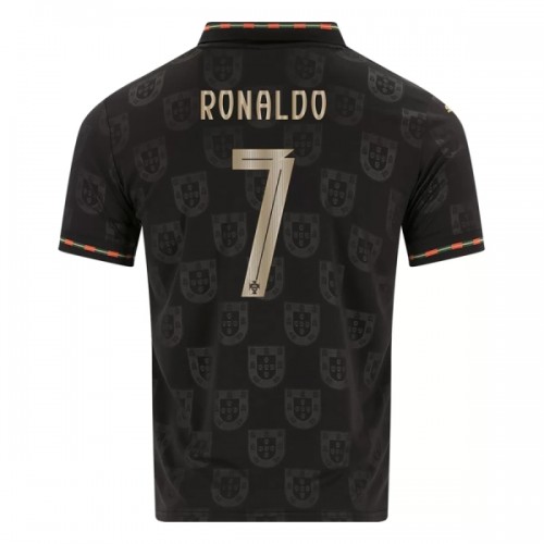 Fotbalový Dres Portugalsko Black Panther Ronaldo 7 Speciální 2025-26 Fotbalový Dres Portugalsko Black Panther Ronaldo 7 Speciální 2025-26