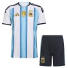 Dětský Fotbalový Dres Argentina Domácí Dresy Mistrovství Světa 2026
