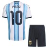 Dětský Fotbalový Dres Argentina Messi 10 Domácí Dresy Mistrovství Světa 2026 Dětský Fotbalový Dres Argentina Messi 10 Domácí Dresy Mistrovství Světa 2026