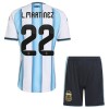 Dětský Fotbalový Dres Argentina Lautaro Martinez 22 Domácí Dresy Mistrovství Světa 2026 Dětský Fotbalový Dres Argentina Lautaro Martinez 22 Domácí Dresy Mistrovství Světa 2026
