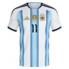 Fotbalový Dres Argentina Di Maria 11 Domácí Dresy Mistrovství Světa 2026