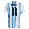 Fotbalový Dres Argentina Di Maria 11 Domácí Dresy Mistrovství Světa 2026