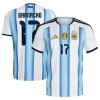 Fotbalový Dres Argentina Garnacho 17 Domácí Dresy Mistrovství Světa 2026