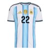 Fotbalový Dres Argentina Lautaro Martinez 22 Domácí Dresy Mistrovství Světa 2026