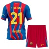 Dětský Fotbalový Dres FC Barcelona F. De Jong 21 Čtvrtý Dresy 2025-26 Dětský Fotbalový Dres FC Barcelona F. De Jong 21 Čtvrtý Dresy 2025-26