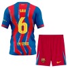 Dětský Fotbalový Dres FC Barcelona Gavi 6 Čtvrtý Dresy 2025-26
