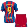 Dětský Fotbalový Dres FC Barcelona Lewandowski 9 Čtvrtý Dresy 2025-26