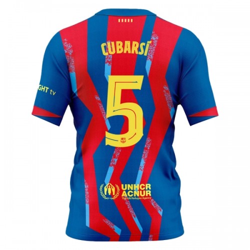 Fotbalový Dres FC Barcelona Cubarsi 5 Čtvrtý Dresy 2025-26 Fotbalový Dres FC Barcelona Cubarsi 5 Čtvrtý Dresy 2025-26