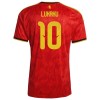 Dětský Fotbalový Dres Belgie Lukaku 10 Domácí Dresy Mistrovství Světa 2026
