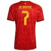 Fotbalový Dres Belgie De Bruyne 7 Domácí Dresy Mistrovství Světa 2026