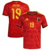 Fotbalový Dres Belgie Openda 19 Domácí Dresy Mistrovství Světa 2026 Fotbalový Dres Belgie Openda 19 Domácí Dresy Mistrovství Světa 2026
