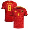 Fotbalový Dres Belgie Tielemans 8 Domácí Dresy Mistrovství Světa 2026