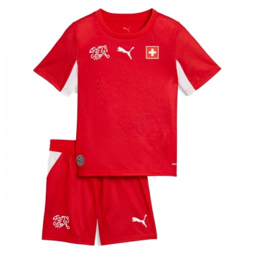 Dětský Fotbalový Dres Švýcarsko Domácí Dresy Mistrovství Světa 2026 Dětský Fotbalový Dres Švýcarsko Domácí Dresy Mistrovství Světa 2026