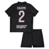 Dětský Fotbalový Dres Paris Saint-Germain Hakimi 2 Čtvrtý Dresy Jordan 2025-26 Dětský Fotbalový Dres Paris Saint-Germain Hakimi 2 Čtvrtý Dresy Jordan 2025-26