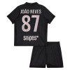 Dětský Fotbalový Dres Paris Saint-Germain Joao Neves 87 Čtvrtý Dresy Jordan 2025-26 Dětský Fotbalový Dres Paris Saint-Germain Joao Neves 87 Čtvrtý Dresy Jordan 2025-26