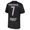 Fotbalový Dres Paris Saint-Germain Kvaratskhelia 7 Čtvrtý Dresy Jordan 2025-26