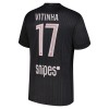 Fotbalový Dres Paris Saint-Germain Vitinha 17 Čtvrtý Dresy Jordan 2025-26