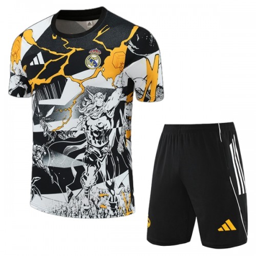 Dětský Fotbalový Dres Real Madrid Marvel Speciální 2025-26 Dětský Fotbalový Dres Real Madrid Marvel Speciální 2025-26