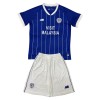 Dětský Fotbalový Dres Cardiff City Domácí Dresy 2025-26 Dětský Fotbalový Dres Cardiff City Domácí Dresy 2025-26