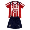 Dětský Fotbalový Dres Chivas de CD Guadalajara Domácí Dresy 2025-26 Dětský Fotbalový Dres Chivas de CD Guadalajara Domácí Dresy 2025-26