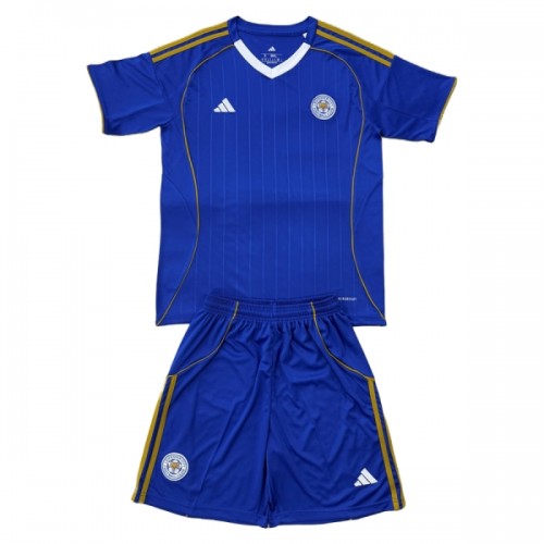 Dětský Fotbalový Dres Leicester City Domácí Dresy 2025-26 Dětský Fotbalový Dres Leicester City Domácí Dresy 2025-26