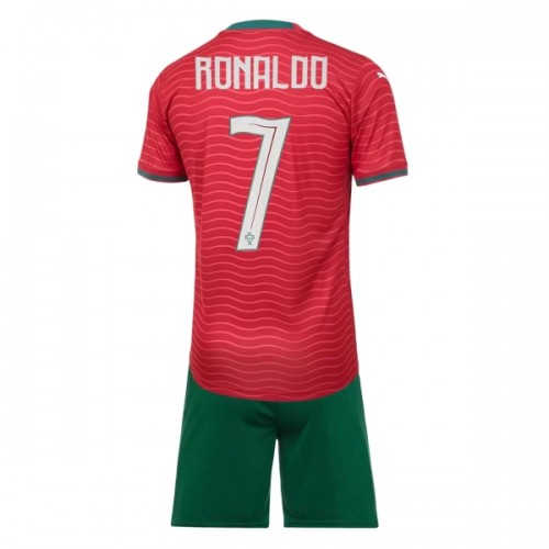 Dětský Fotbalový Dres Portugalsko Ronaldo 7 Domácí Dresy Mistrovství Světa 2026 Dětský Fotbalový Dres Portugalsko Ronaldo 7 Domácí Dresy Mistrovství Světa 2026