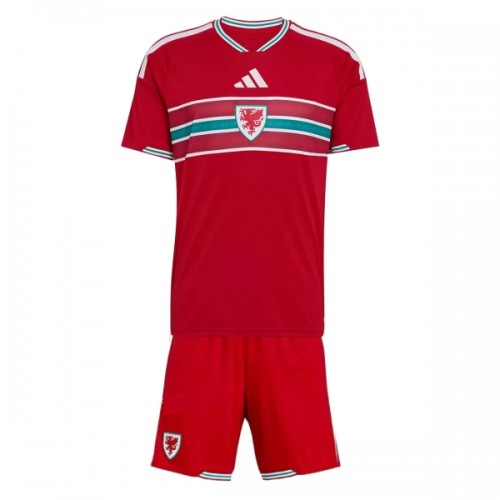Dětský Fotbalový Dres Wales Domácí Dresy Mistrovství Světa 2026 Dětský Fotbalový Dres Wales Domácí Dresy Mistrovství Světa 2026