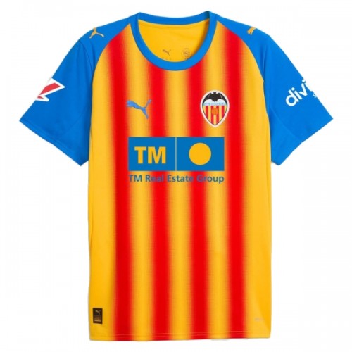 Fotbalový Dres Valencia CF Alternativní Dresy 2025-26 Fotbalový Dres Valencia CF Alternativní Dresy 2025-26