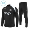 Dětský Chelsea Tréninkový Mikina Čtvrt Zip 2025-26 Černá Dětský Chelsea Tréninkový Mikina Čtvrt Zip 2025-26 Černá