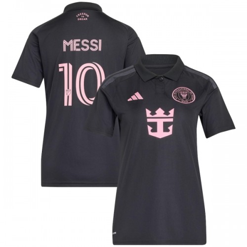 Dámský Fotbalový Dres Inter Miami CF Messi 10 Venkovní Dresy 2026 Dámský Fotbalový Dres Inter Miami CF Messi 10 Venkovní Dresy 2026