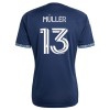Dětský Fotbalový Dres Vancouver Whitecaps Muller 13 Venkovní Dresy 2026