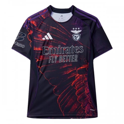 Fotbalový Dres Benfica Lisabon Čtvrtý Dresy 2025-26 Fotbalový Dres Benfica Lisabon Čtvrtý Dresy 2025-26