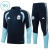 Dětský Argentina Tréninkový Mikina Čtvrt Zip 2026-27 Navy