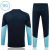 Dětský Argentina Tréninkový Mikina Čtvrt Zip 2026-27 Navy