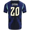 Fotbalový Dres Brazílie Estevao 20 Venkovní Dresy Mistrovství Světa 2026