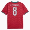 Fotbalový Dres Portugalsko B. Fernandes 8 Domácí Dresy Mistrovství Světa 2026