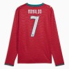 Fotbalový Dres Portugalsko Ronaldo 7 Domácí Dresy Mistrovství Světa 2026 Dlouhý Rukáv Fotbalový Dres Portugalsko Ronaldo 7 Domácí Dresy Mistrovství Světa 2026 Dlouhý Rukáv