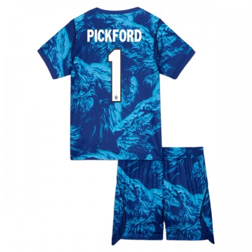 Dětský Fotbalový Dres Anglie Pickford 1 Domácí Dresy Brankářské Mistrovství Světa 2026 Dětský Fotbalový Dres Anglie Pickford 1 Domácí Dresy Brankářské Mistrovství Světa 2026